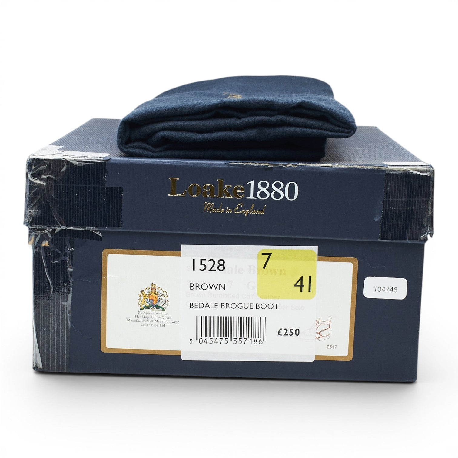 Loake 1880 Bedale bottines cuir marron pointure UK 7