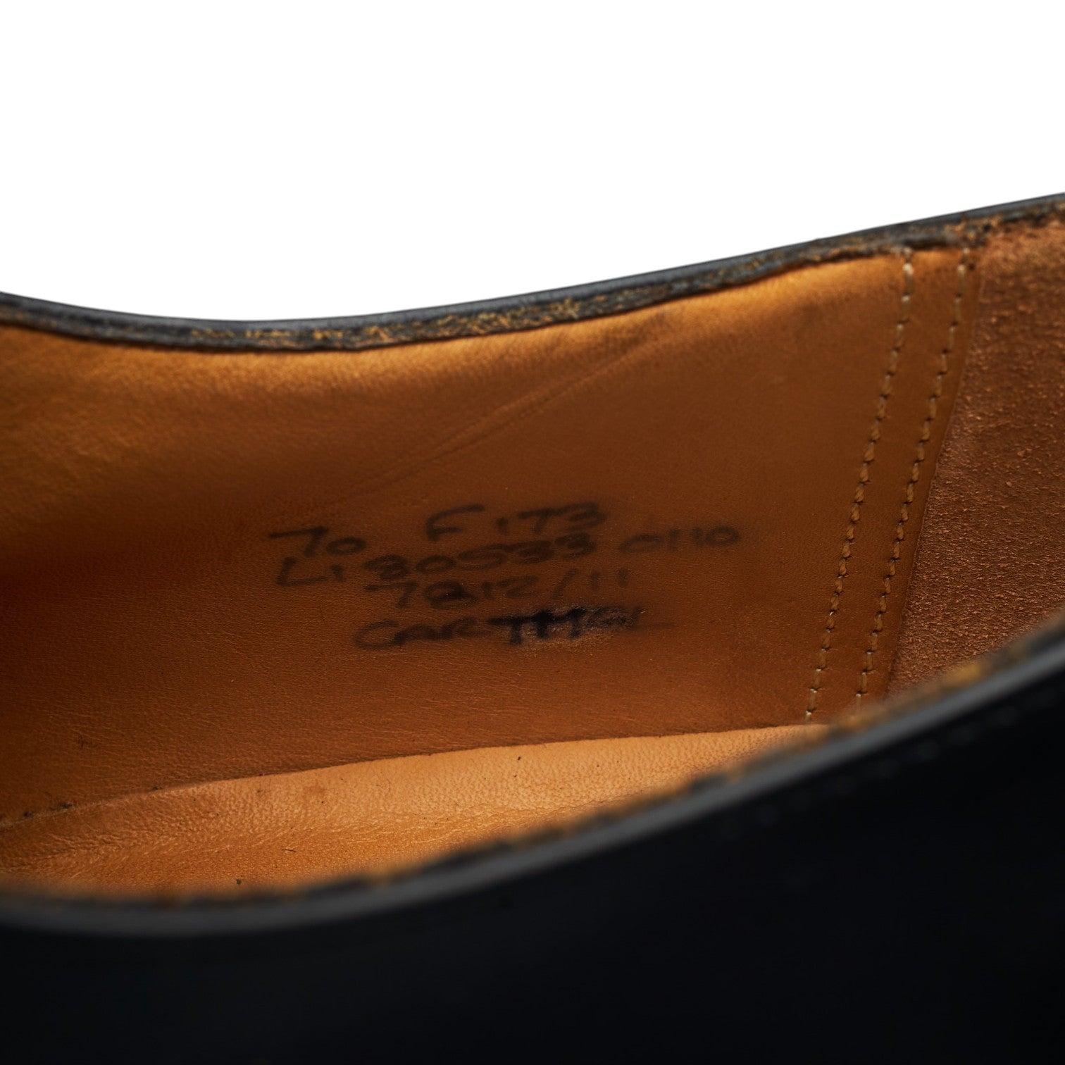 Church's Cartmel derbys homme cuir noir UK 7