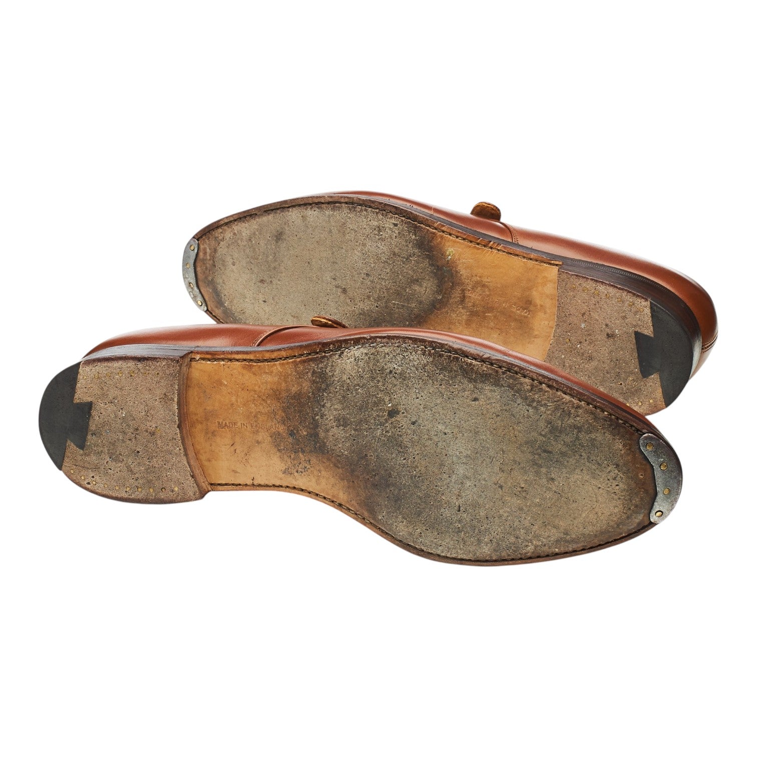 Tricker’s Mayfair monks cuir cognac 13 mariage