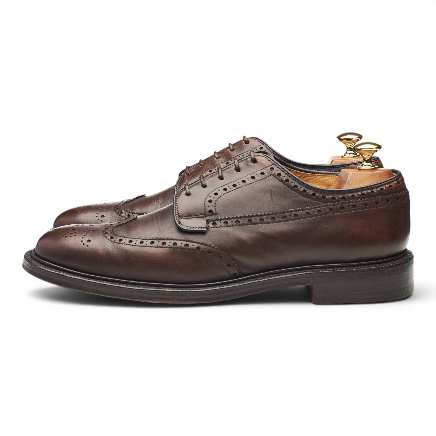 Church's Brookland derbys cuir marron foncé 8,5 UK