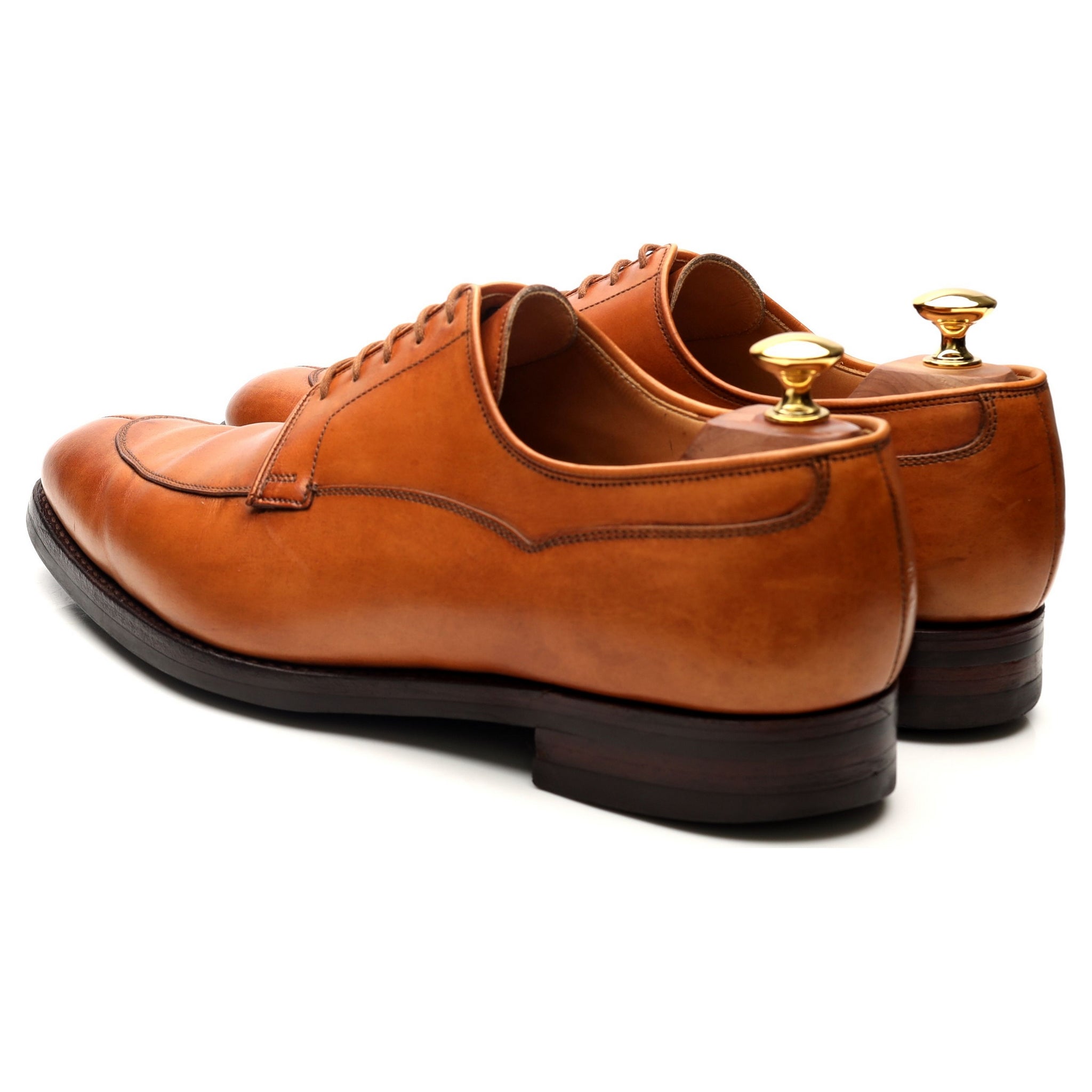 Crockett & Jones Langdon derby cuir marron pointure UK 9.5