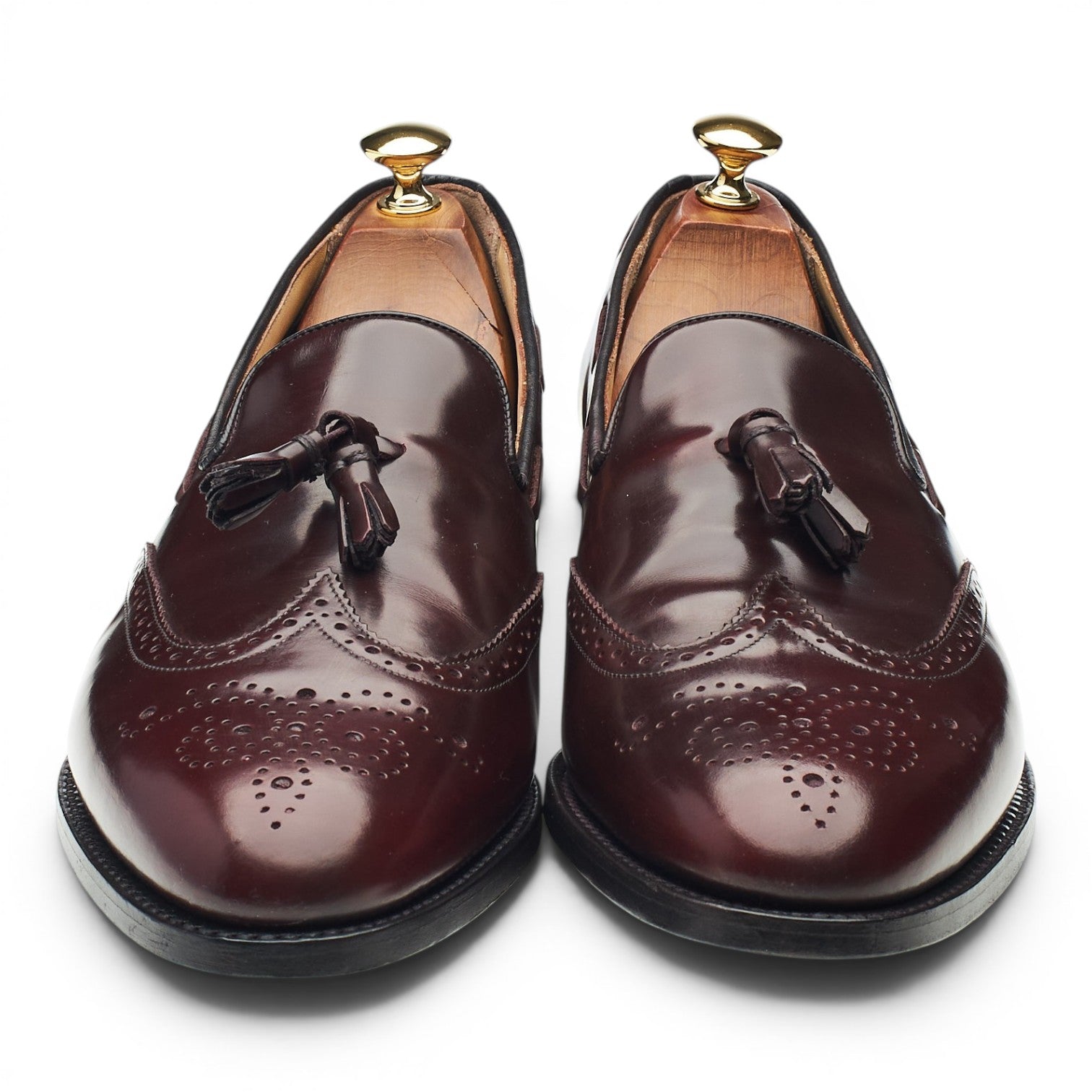 Barker Clive mocassins cuir bordeaux pointure UK 9,5