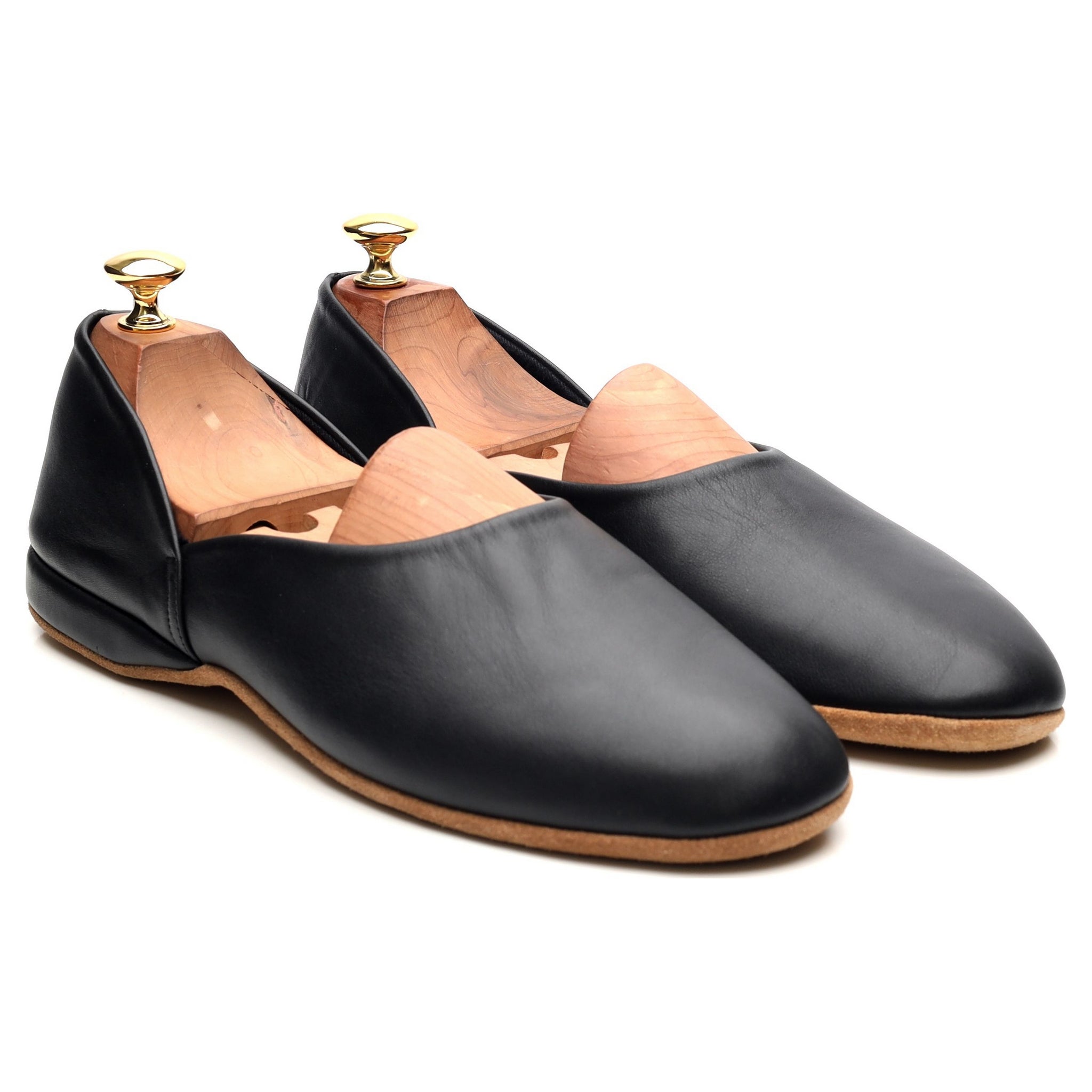 Church's Hermes 03 pantoufles cuir noir pointure UK 9