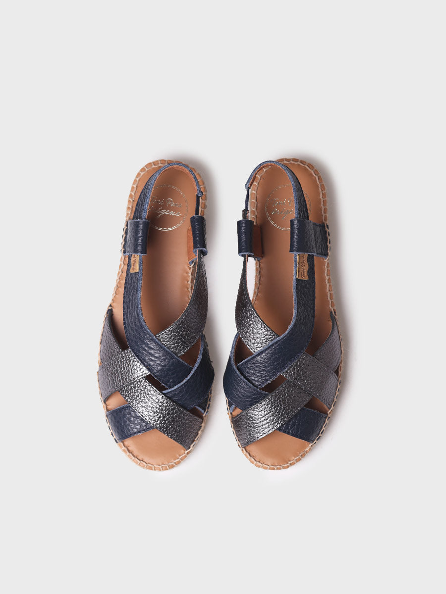 Toni Pons Elia-BG espadrilles cuir compensées 3,5 cm