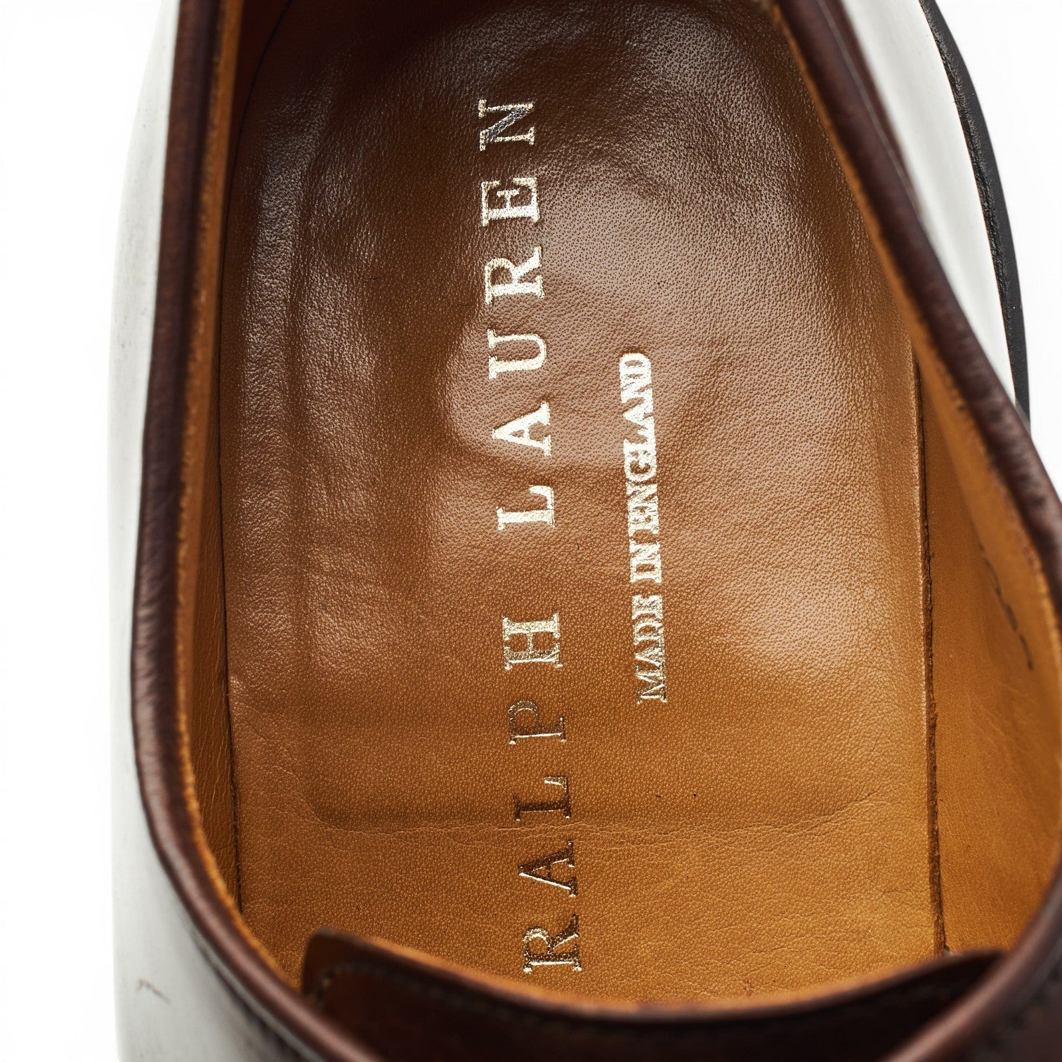 Ralph Lauren Marlow derbys cordovan marron 7.5 UK