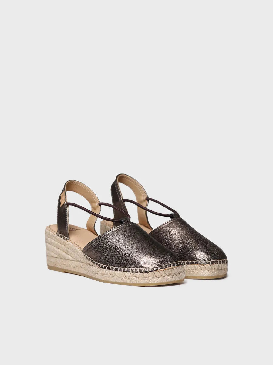 Toni Pons Tana espadrille compensée cuir confort