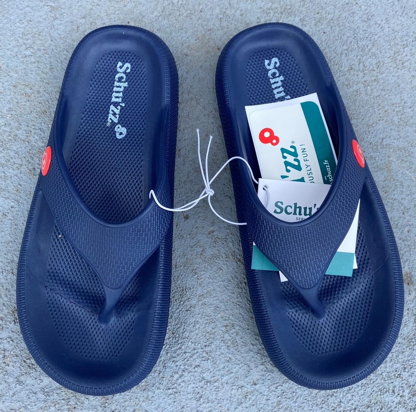 Schu'zz Flip Flop Tongs Femme 35/36 Aqua 4 cm