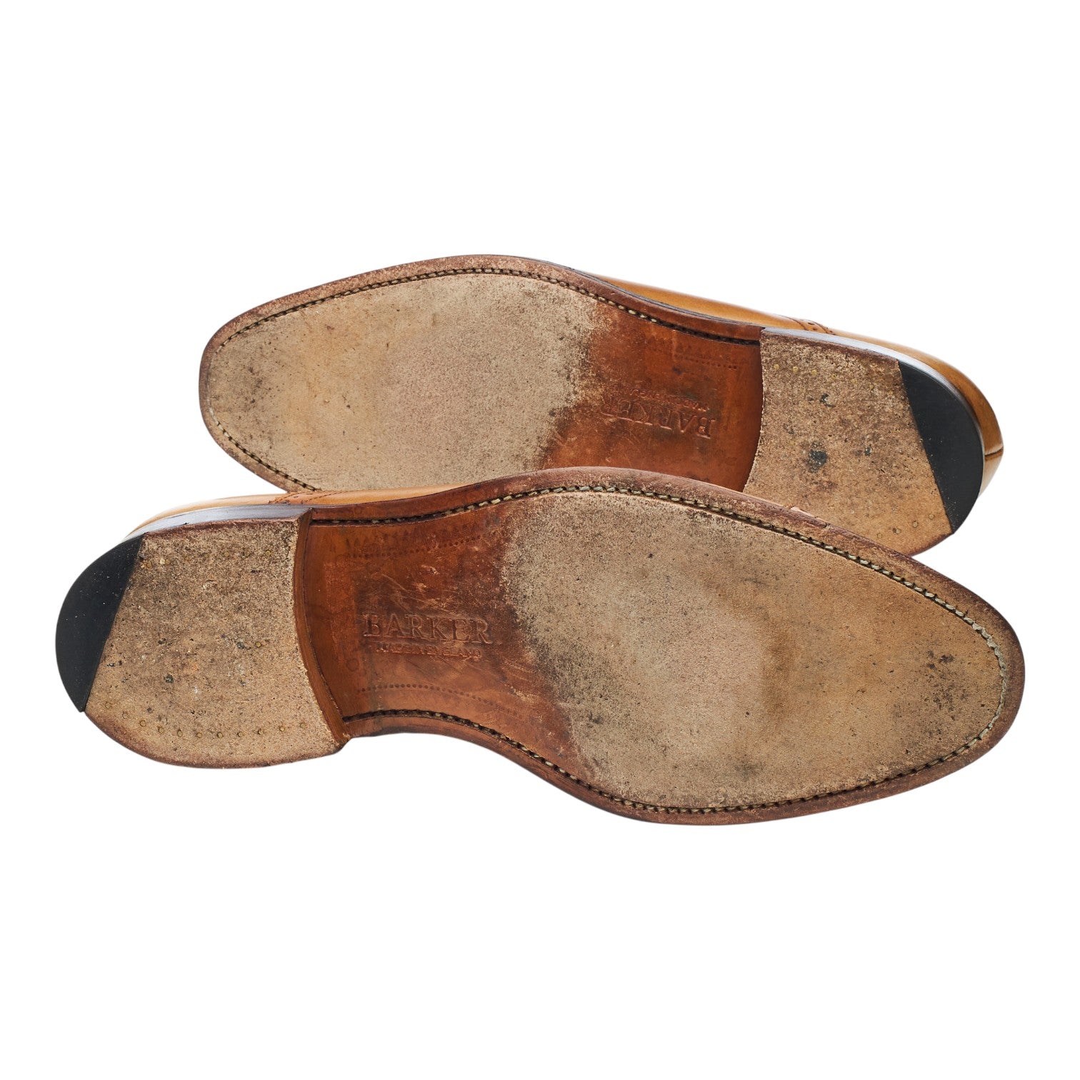 Barker Newcastle richelieu cuir conker UK 7