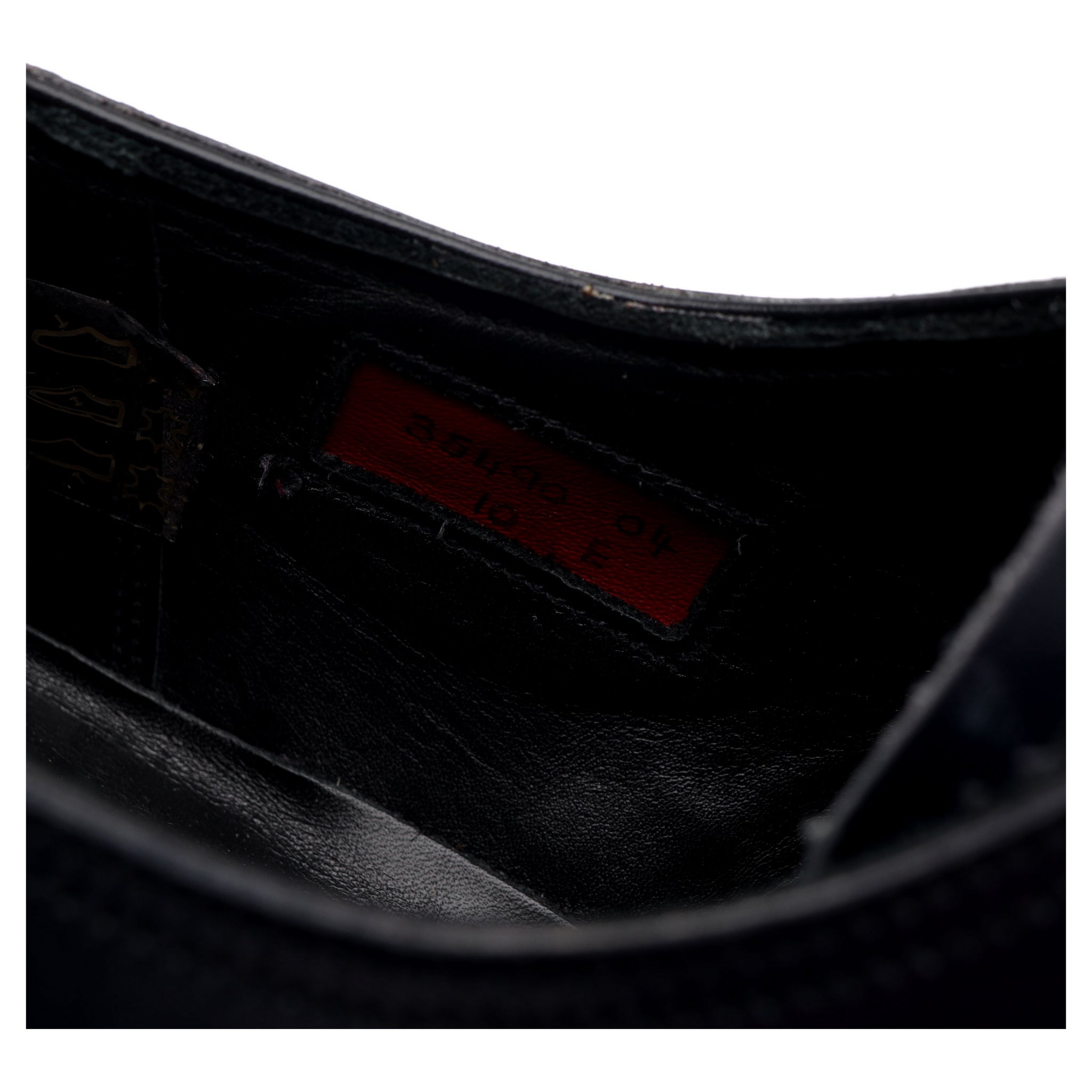 New & Lingwood oxford cuir bleu marine UK 10