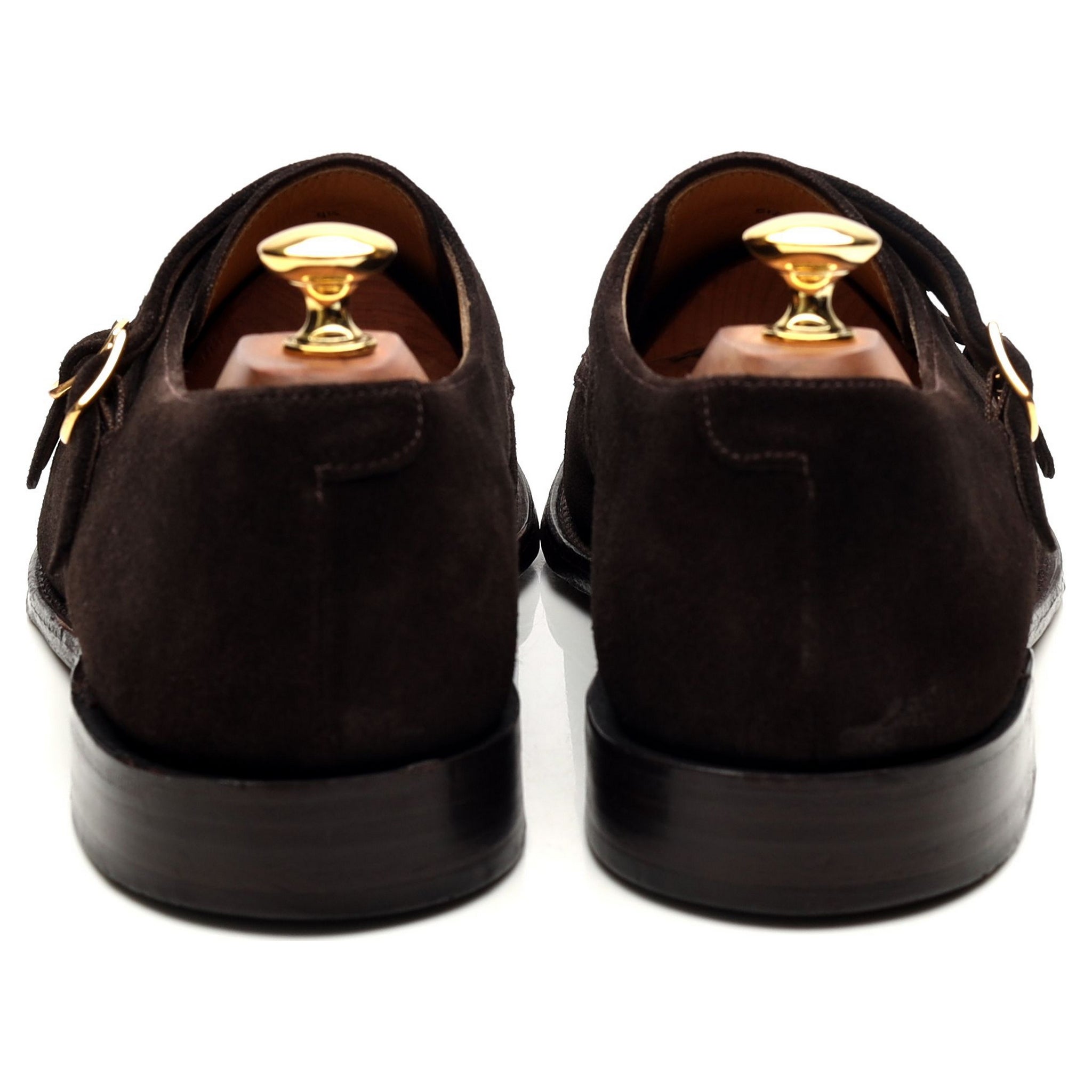 Loake 1880 Cannon derbys monk daim marron UK 9.5