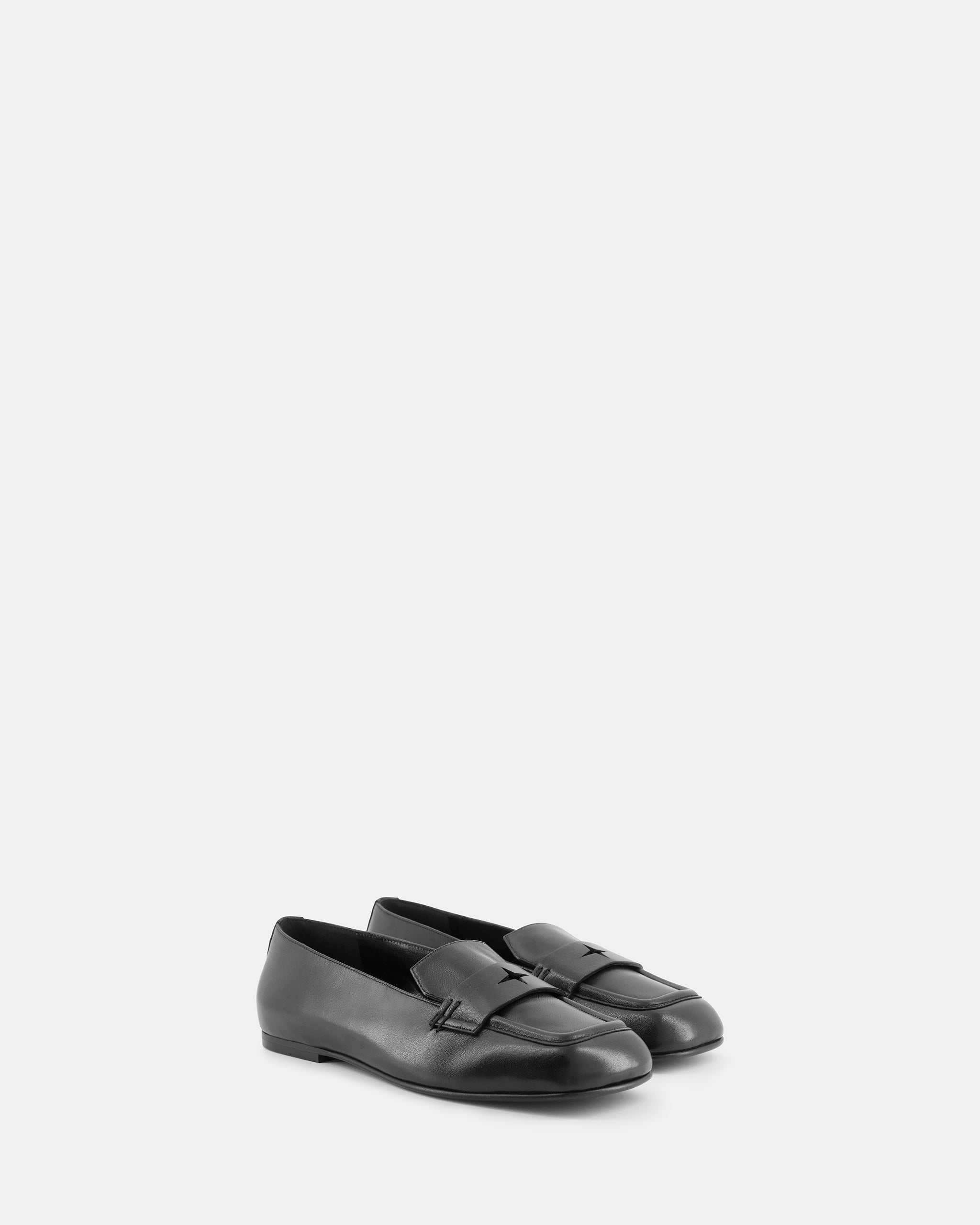 Nodaleto Bulla Cara 5 babies noir nappa plat