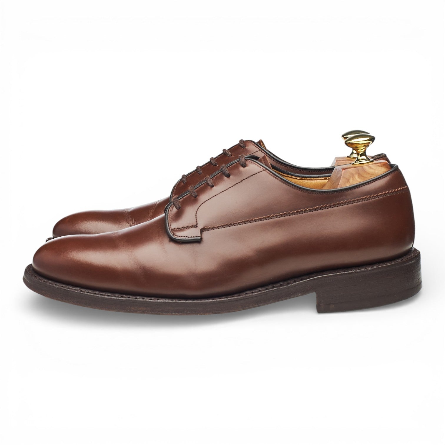Church's derby bout droit cuir marron UK 7