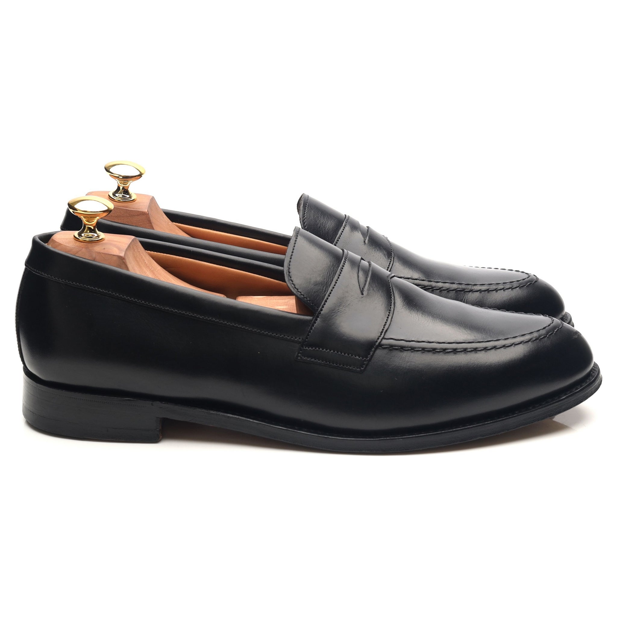 Cheaney Cannon mocassins cuir noir UK 10