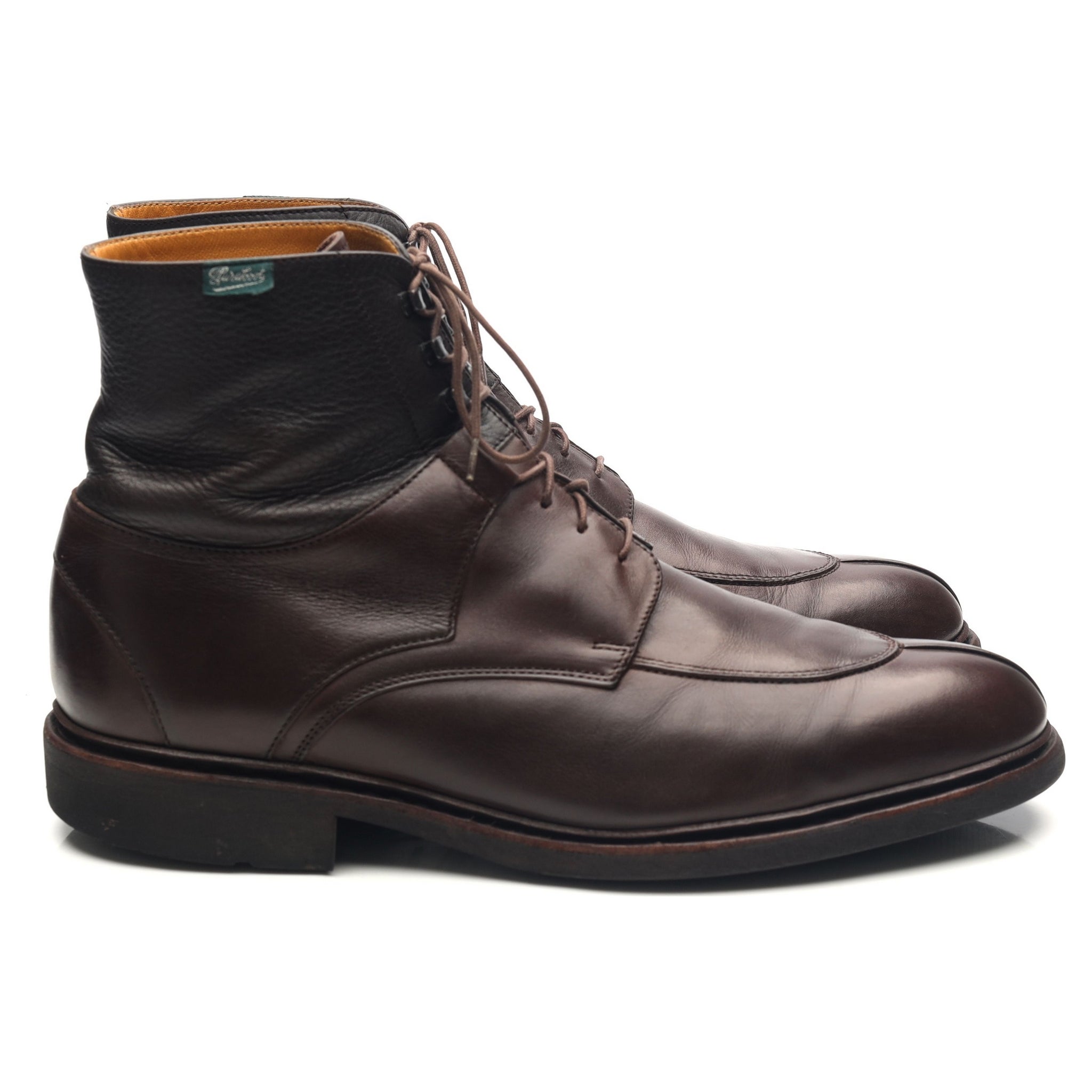 Paraboot Beaumont bottines cuir marron UK 9 semelle gomme