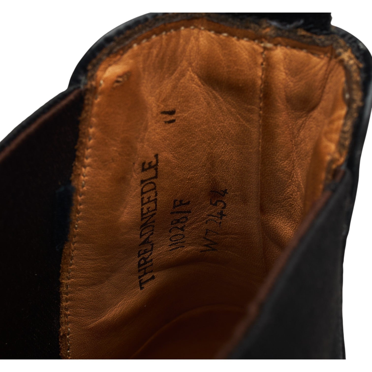 Cheaney Threadneedle chelsea boots homme cuir noir UK 11