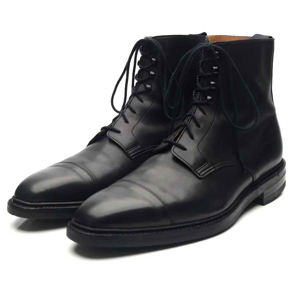 Crockett & Jones Northcote boots cuir noir pointure UK 10.5
