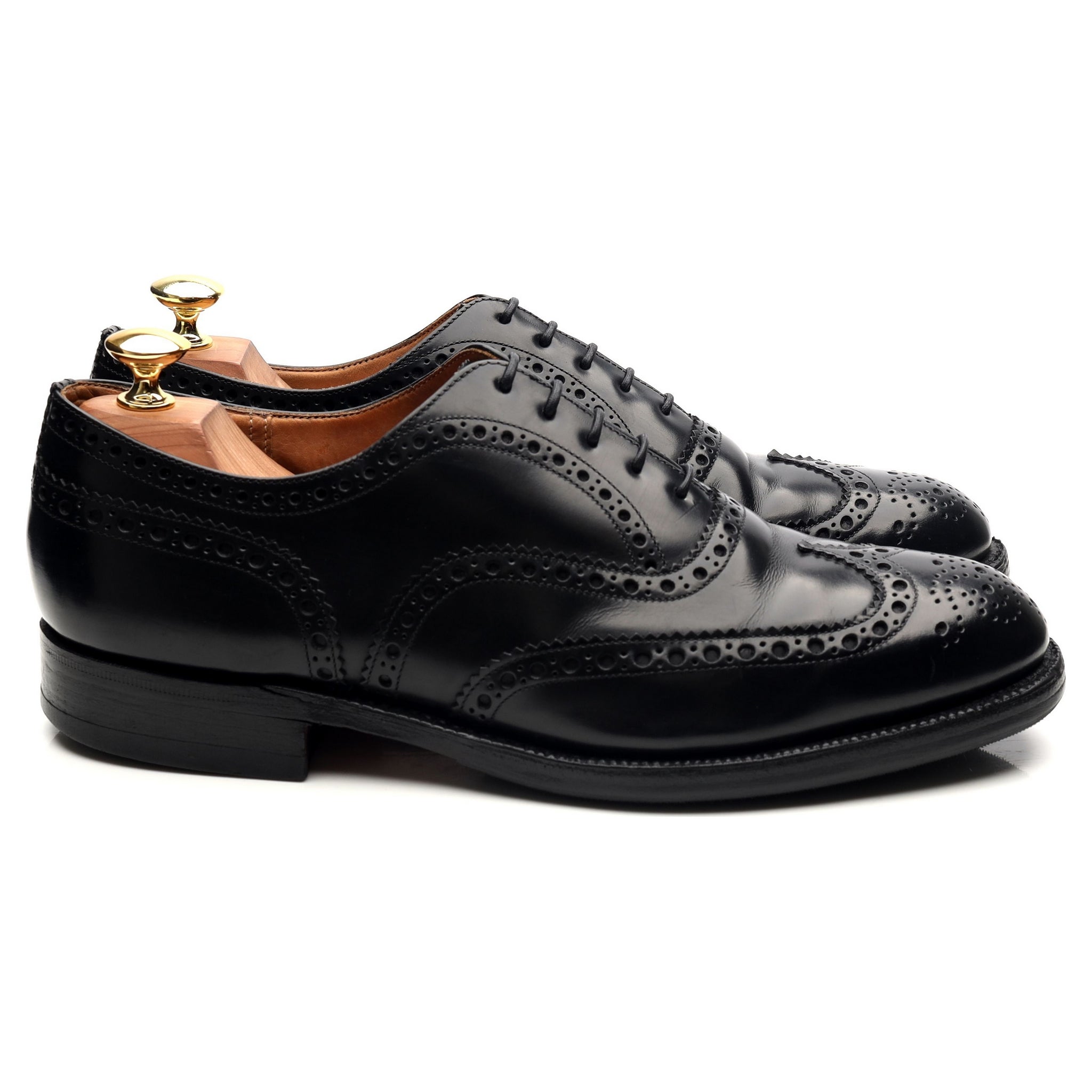 Church's Burwood oxford cuir noir UK 8.5 G
