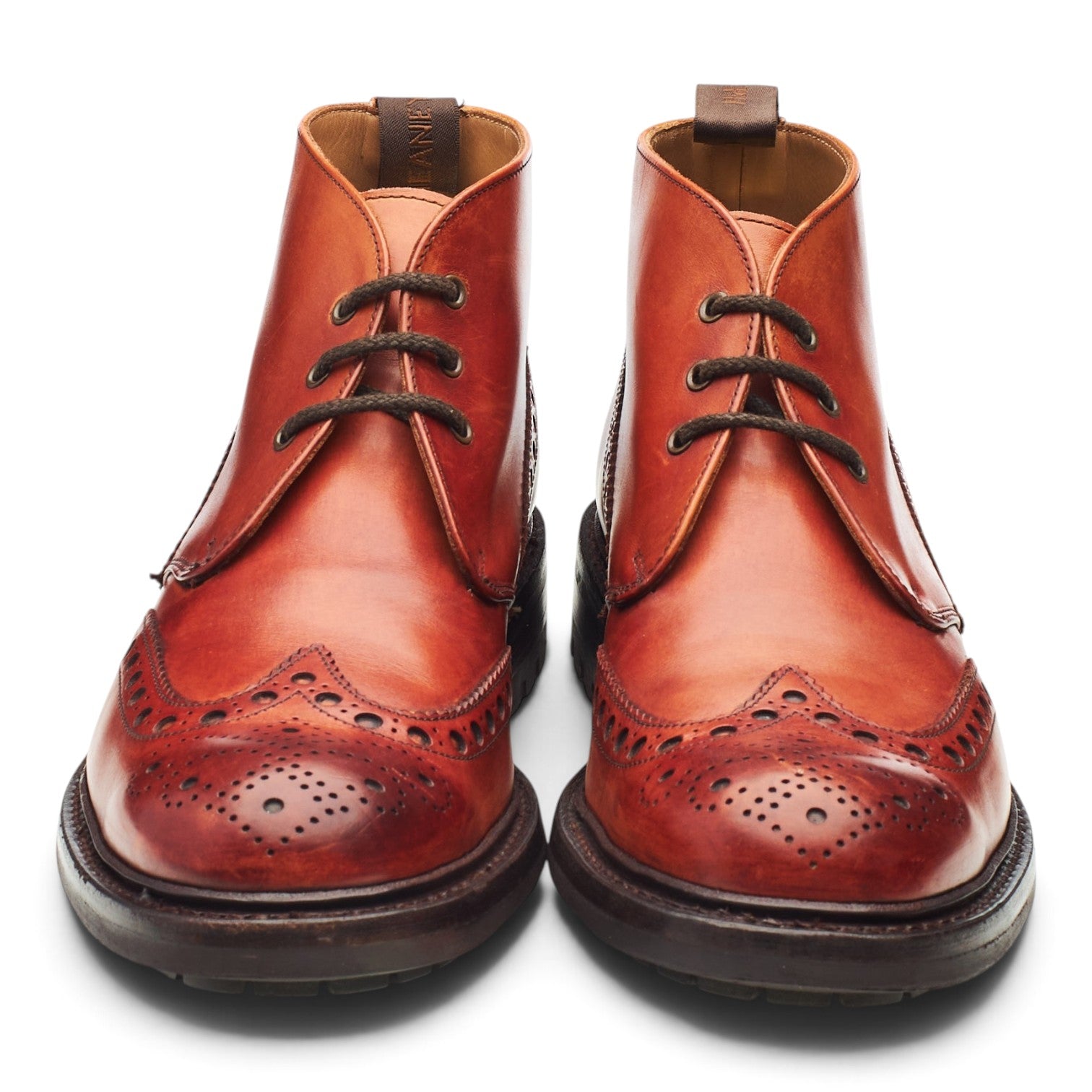 Cheaney Adur boots cuir marron UK 9 chukka