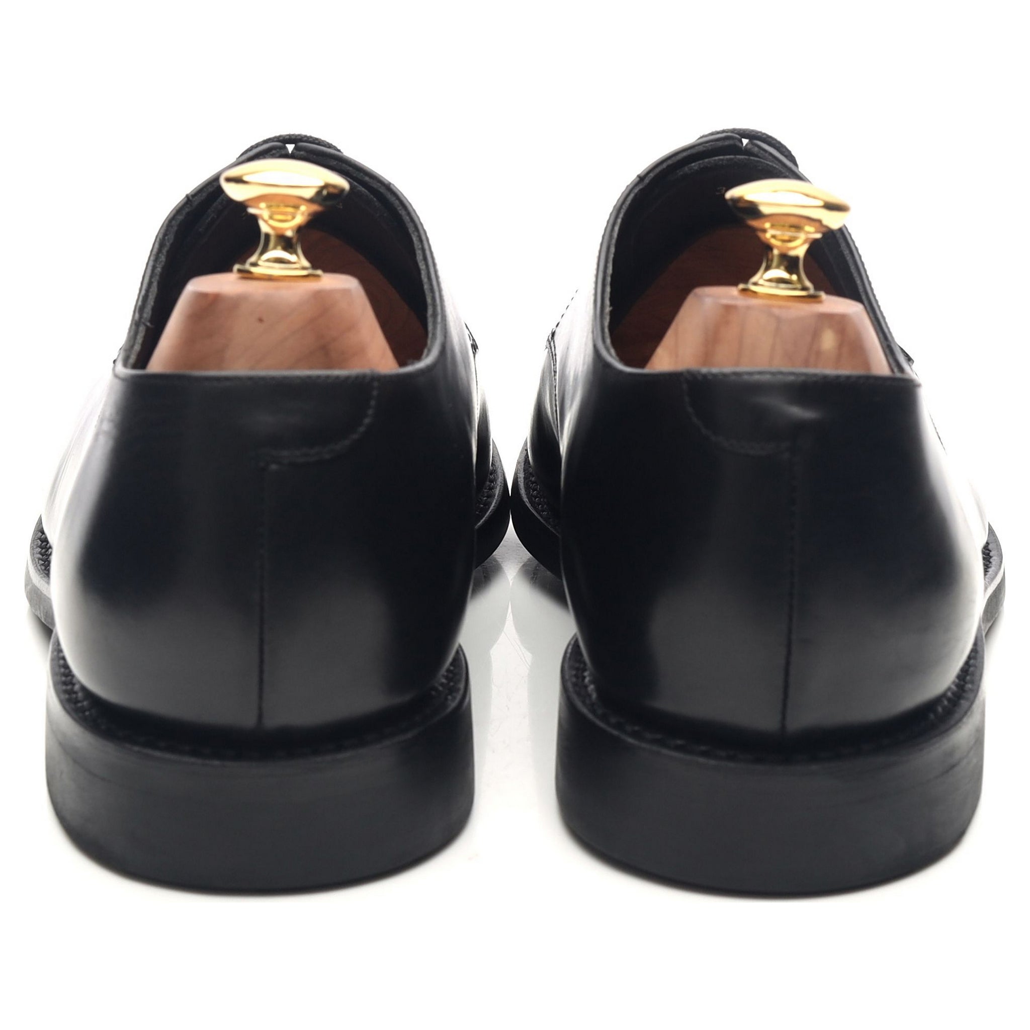 Barker derby cuir noir pointure UK 10 semelle Dainite