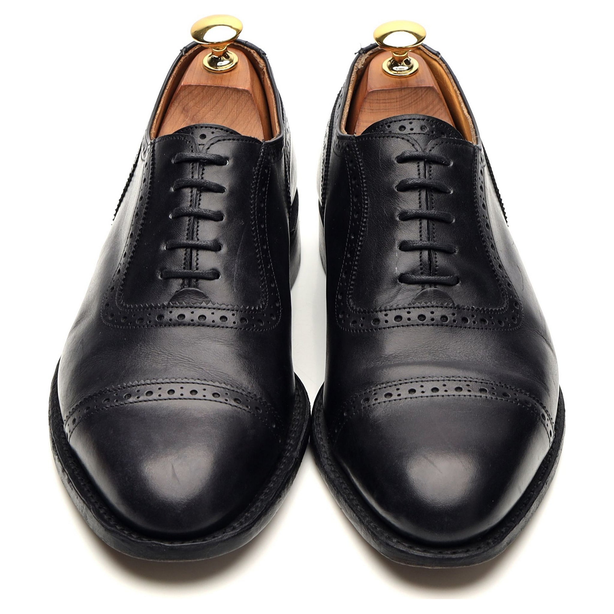 Tricker's Trenton richelieu cuir noir pointure UK 6.5