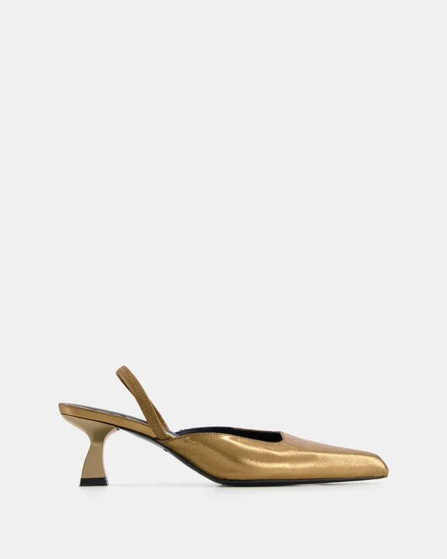 Nodaleto Dona Sling Back 50 escarpins bronze talon 5 cm