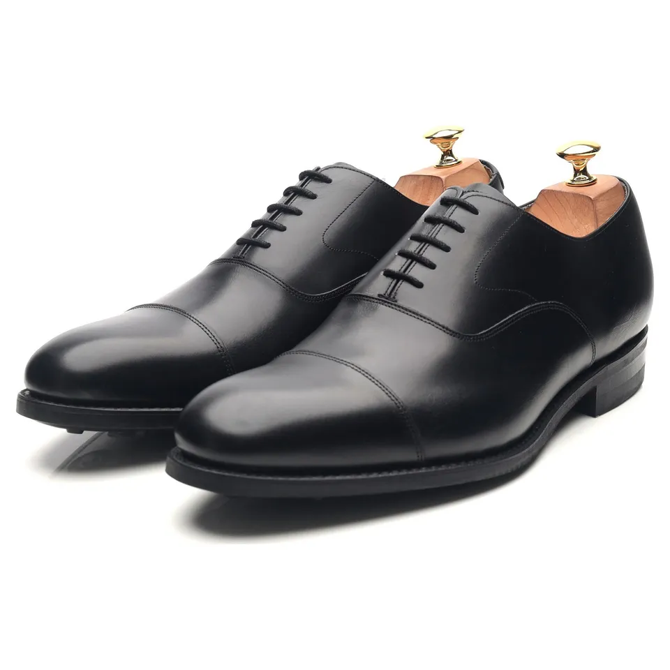 Barker Malvern oxford cuir noir 10