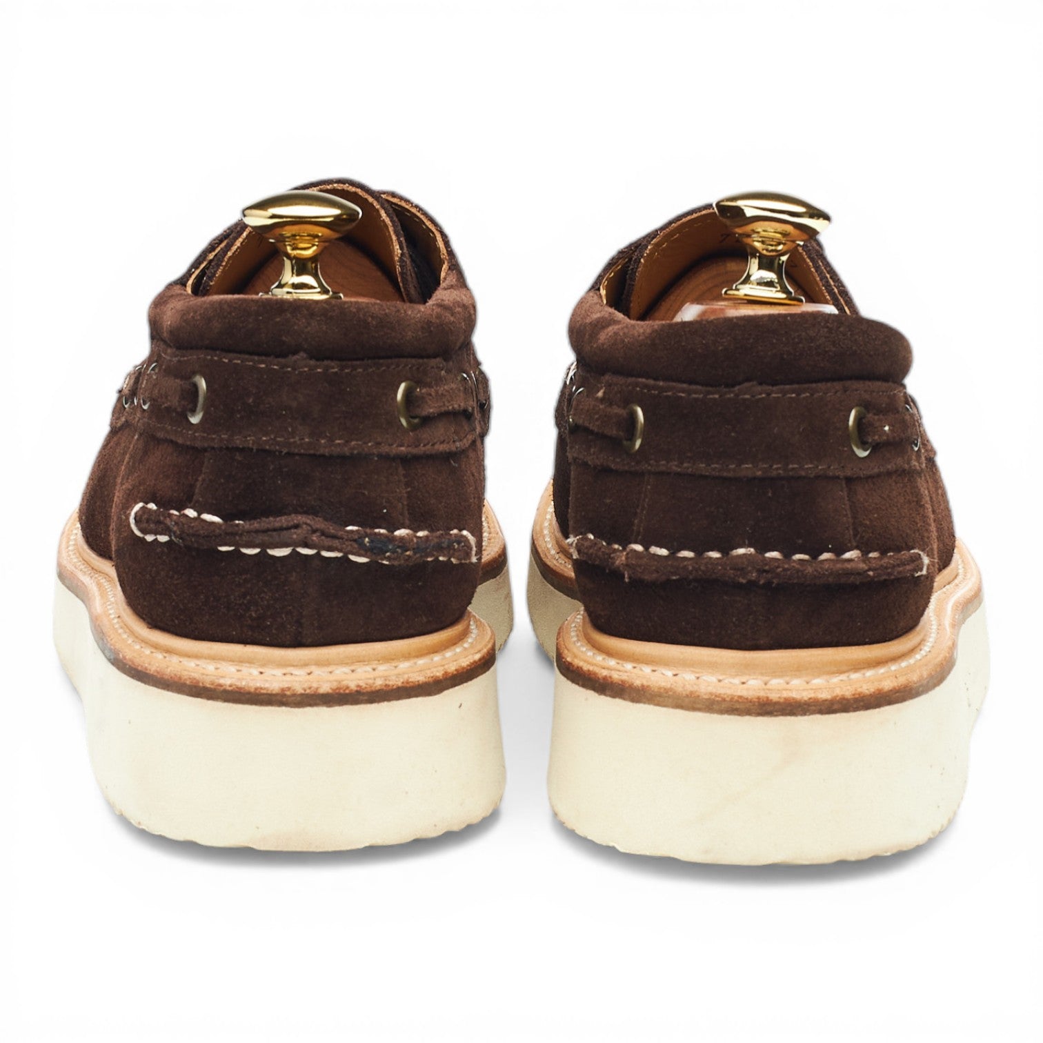 Easymoc Rockland Chaussures Bateau Daim Marron UK 7