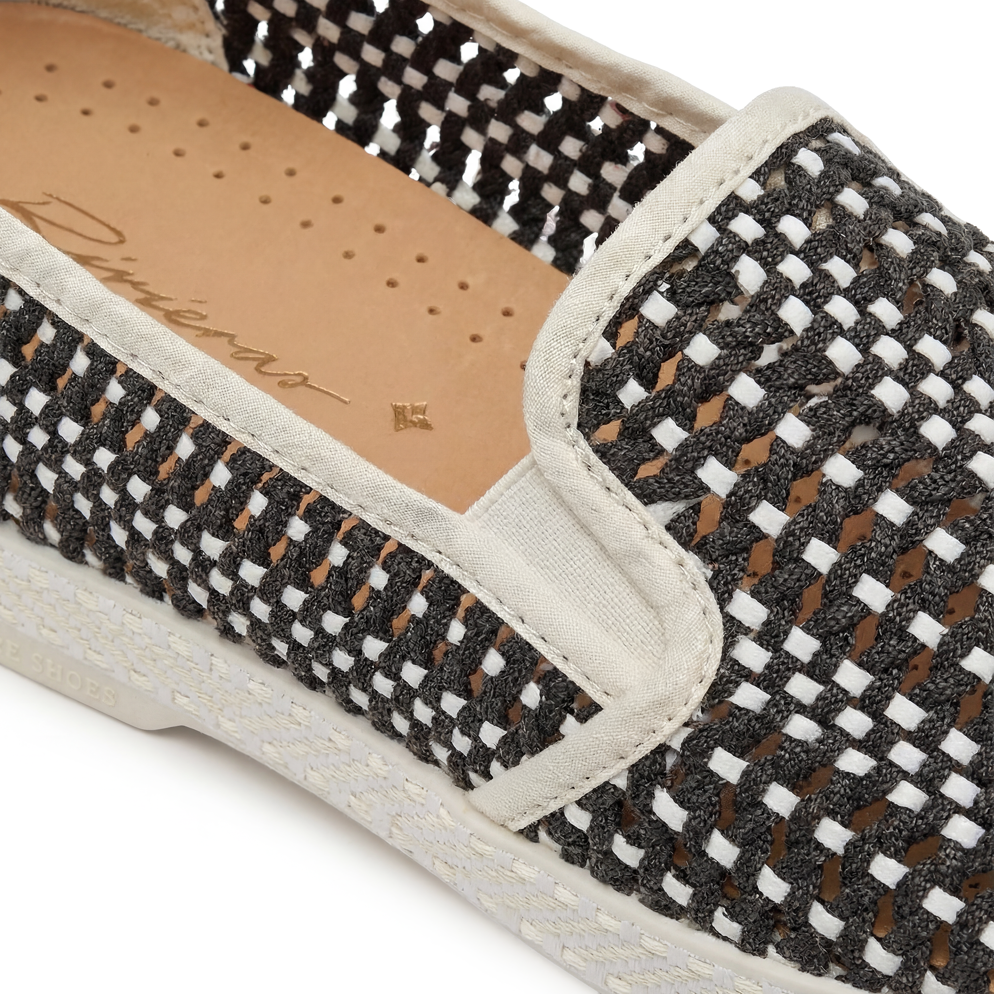 Rivieras Classic Roma 3132 espadrilles noir tissé