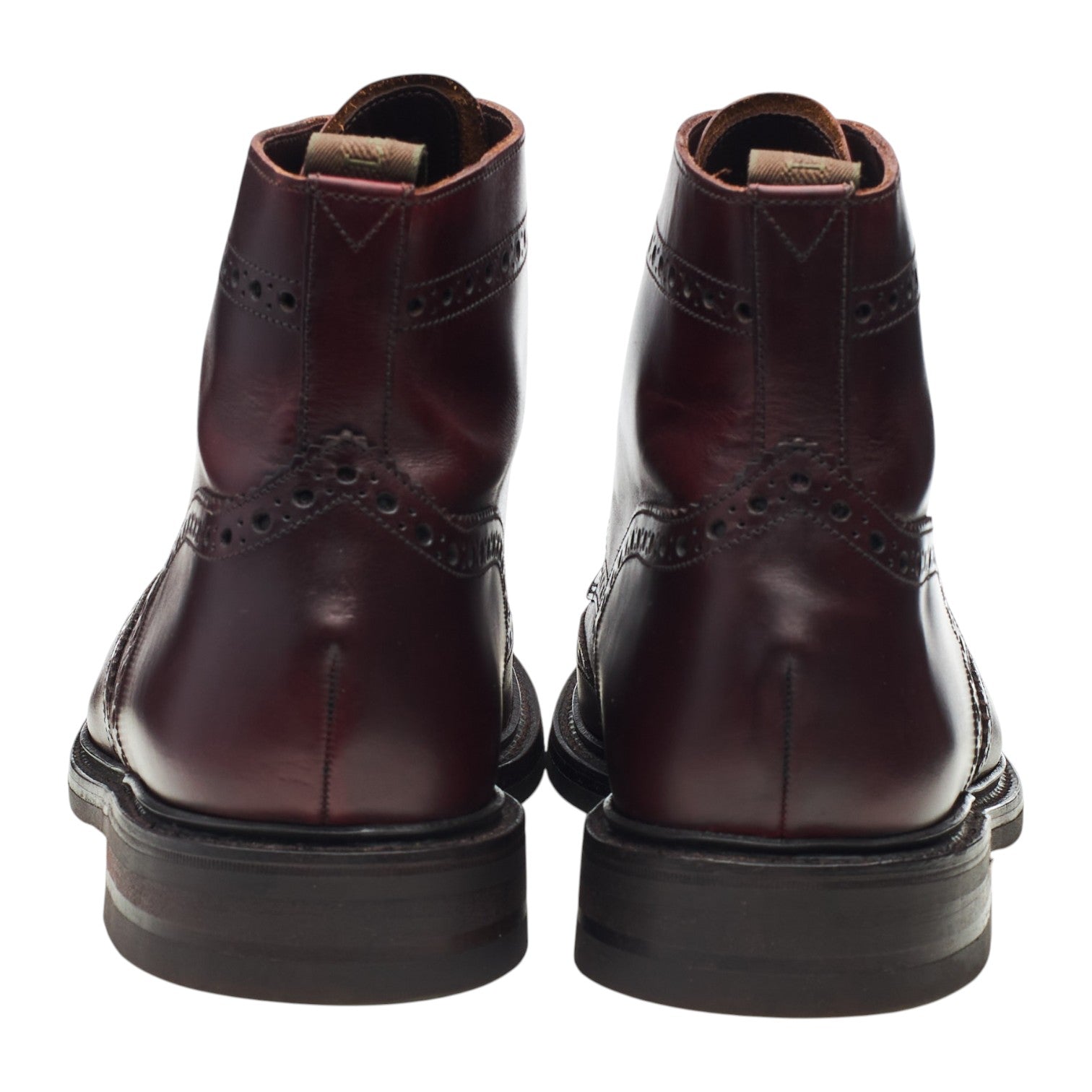 Loake 1880 Bedale bottines brogues cuir bordeaux UK 11