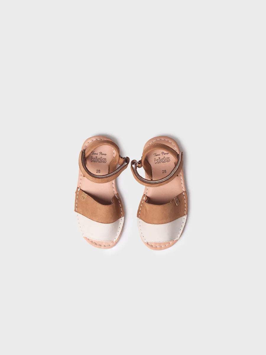 Toni Pons Corda sandales enfant cuir nubuck scratch