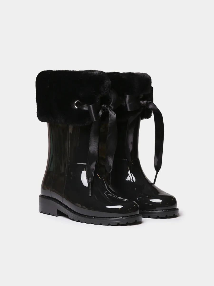 Toni Pons Lorca botte de pluie enfant fourrée