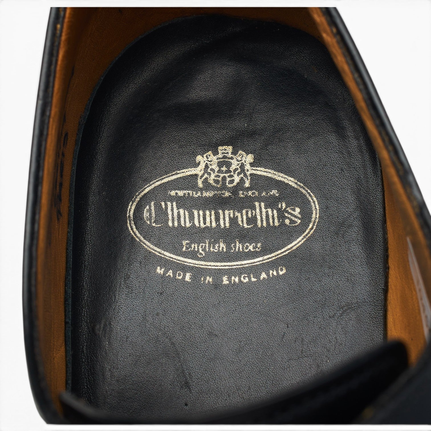 Church's Paris derby cuir noir UK 7.5