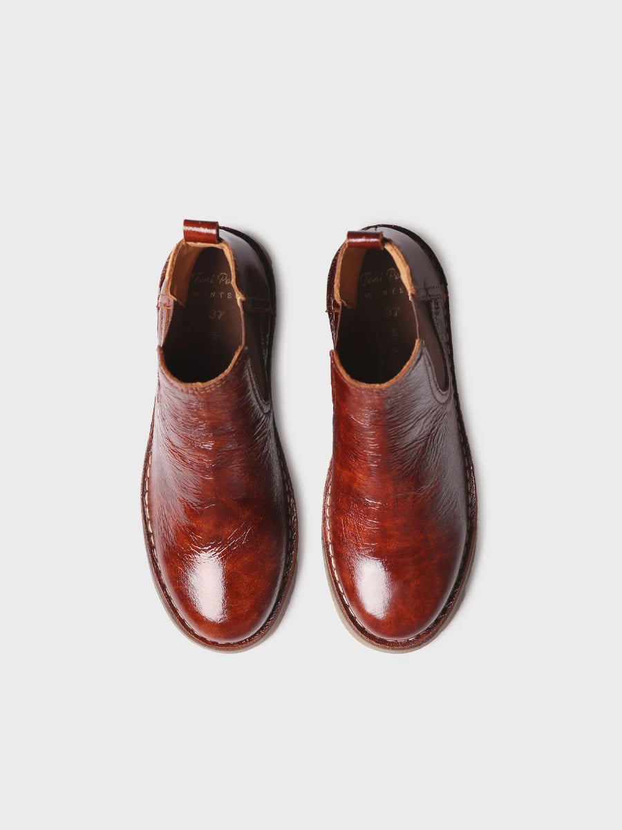 Toni Pons Iria-CA bottines chelsea femme cuir verni