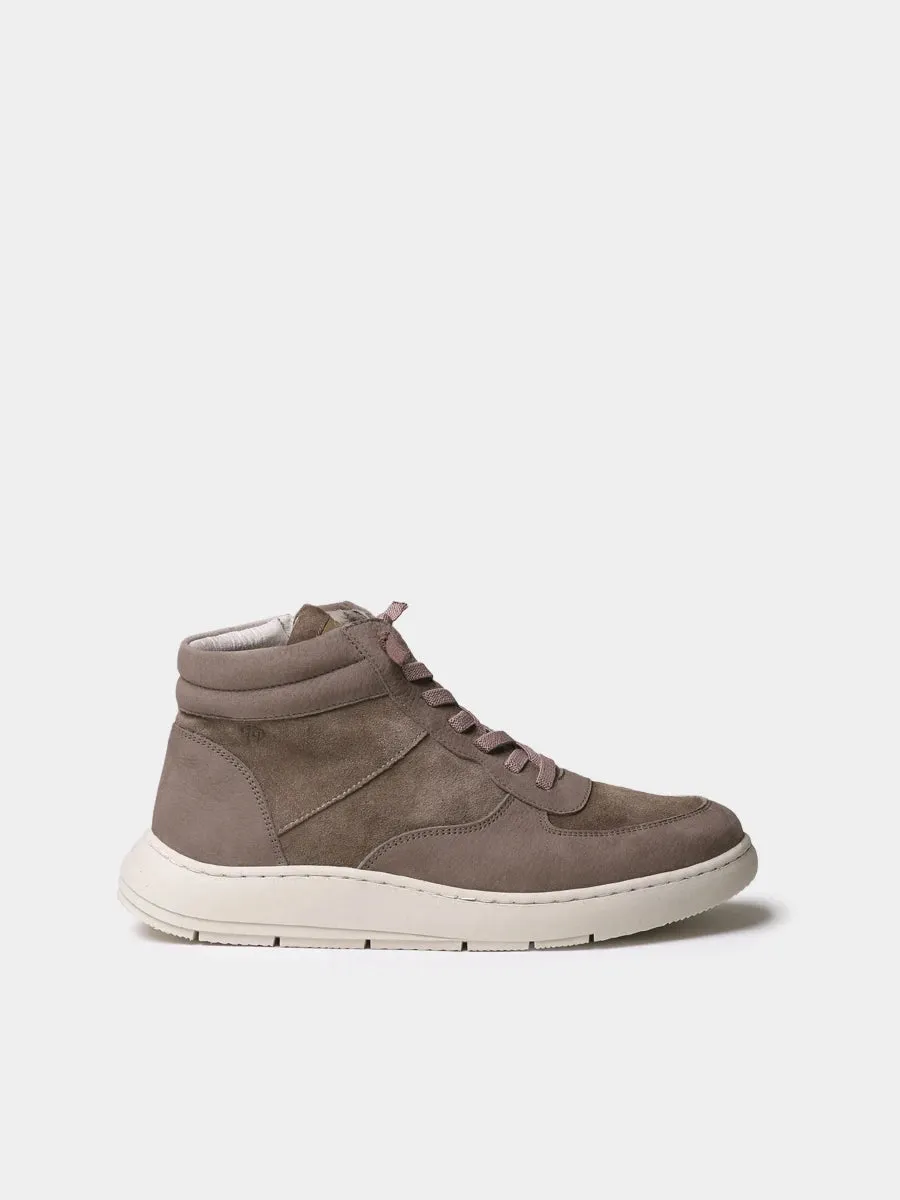Toni Pons Panama bottine sneaker cuir suède zip