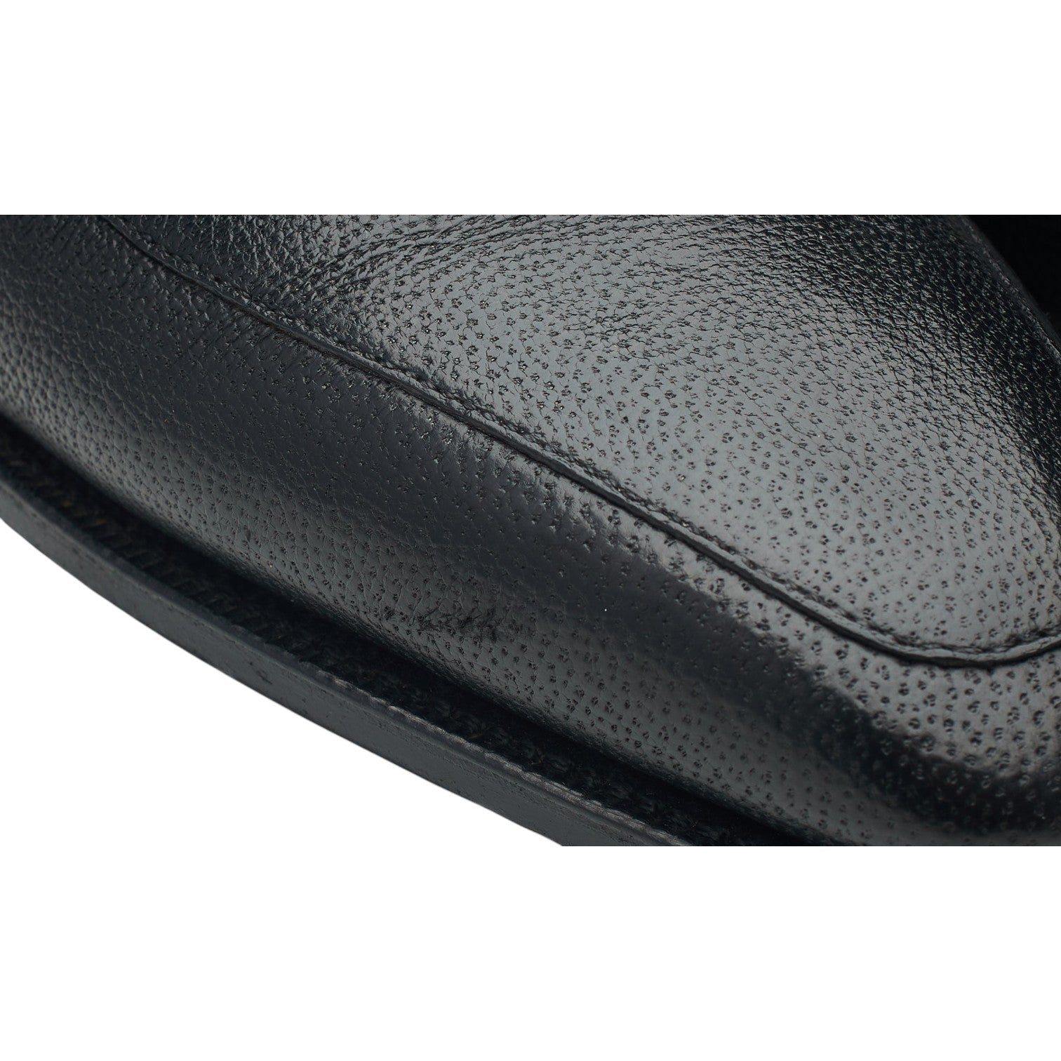 Corthay Rascaille mocassins cuir noir pointure UK 7