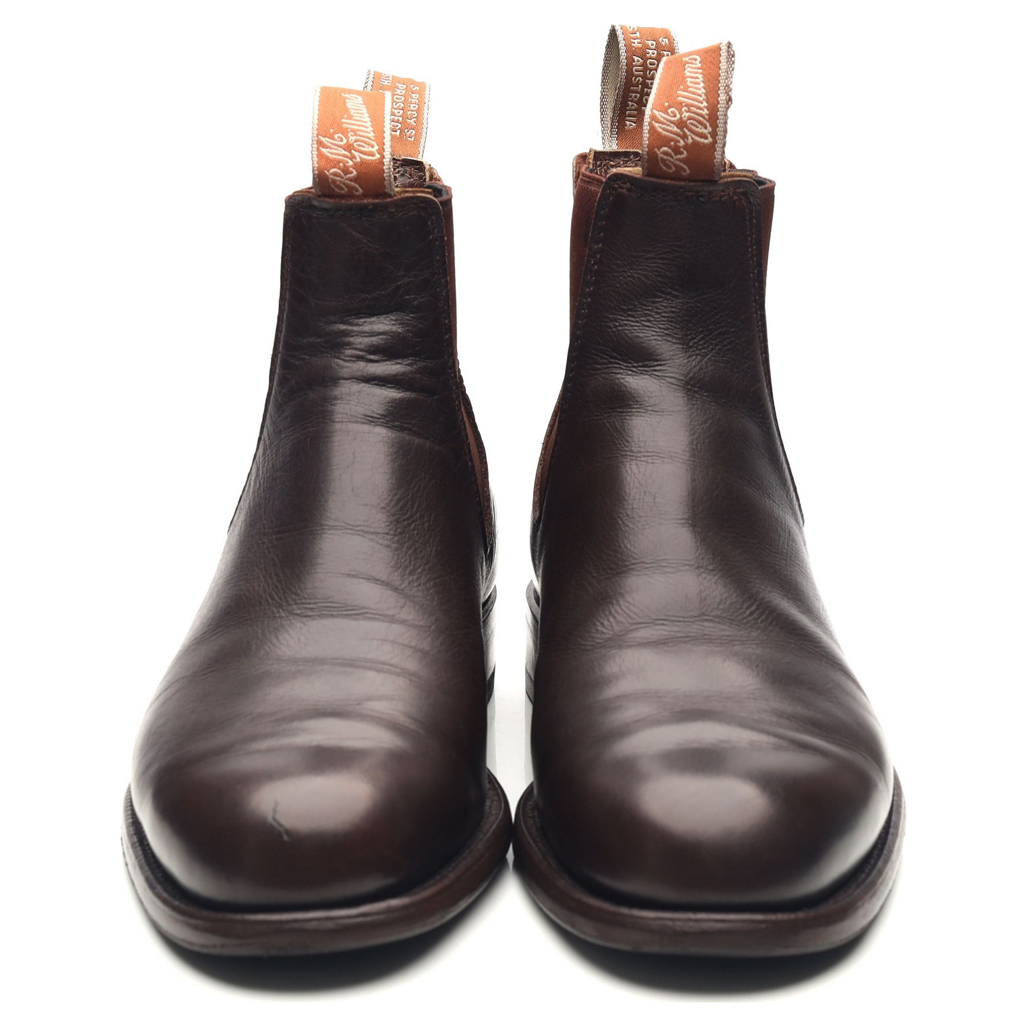 R.M. Williams Comfort Turnout bottines cuir marron UK 8