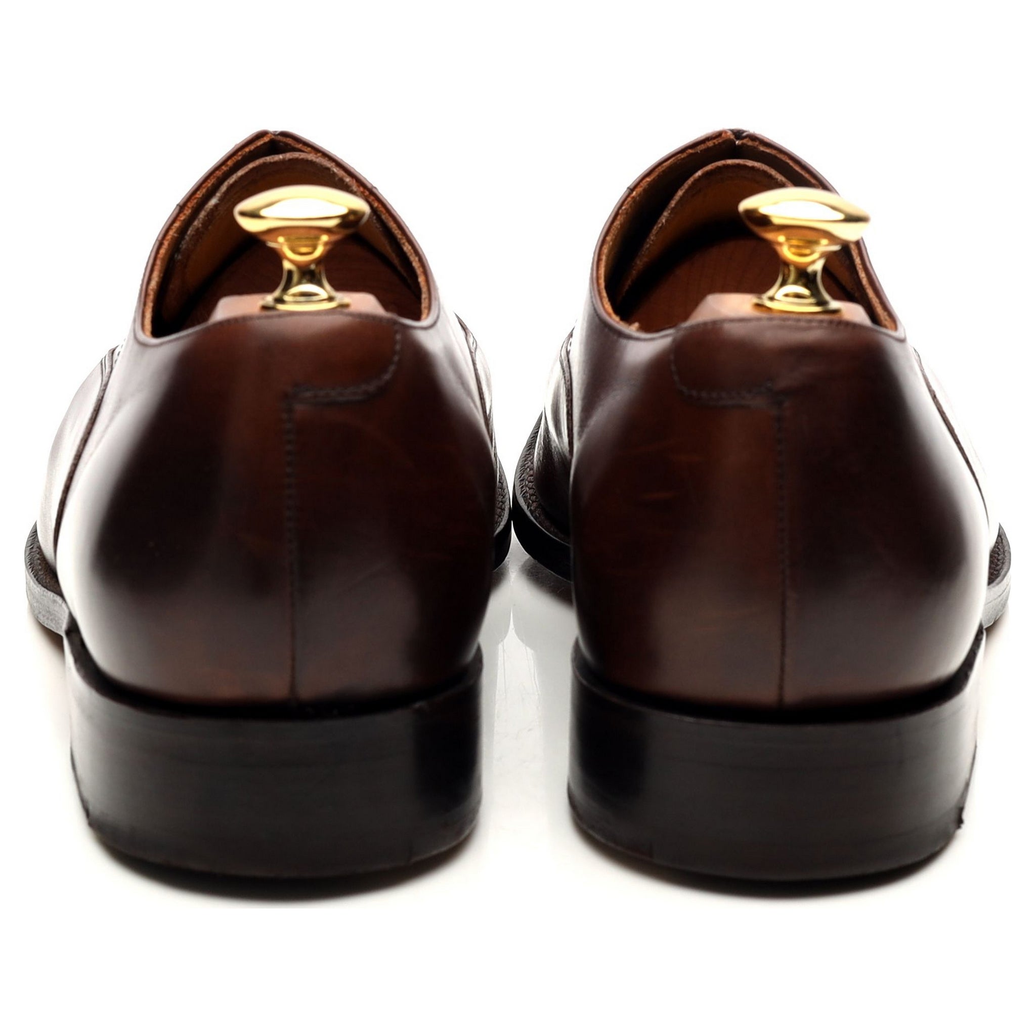 Barker Malvern Oxford cuir marron pointure UK 9