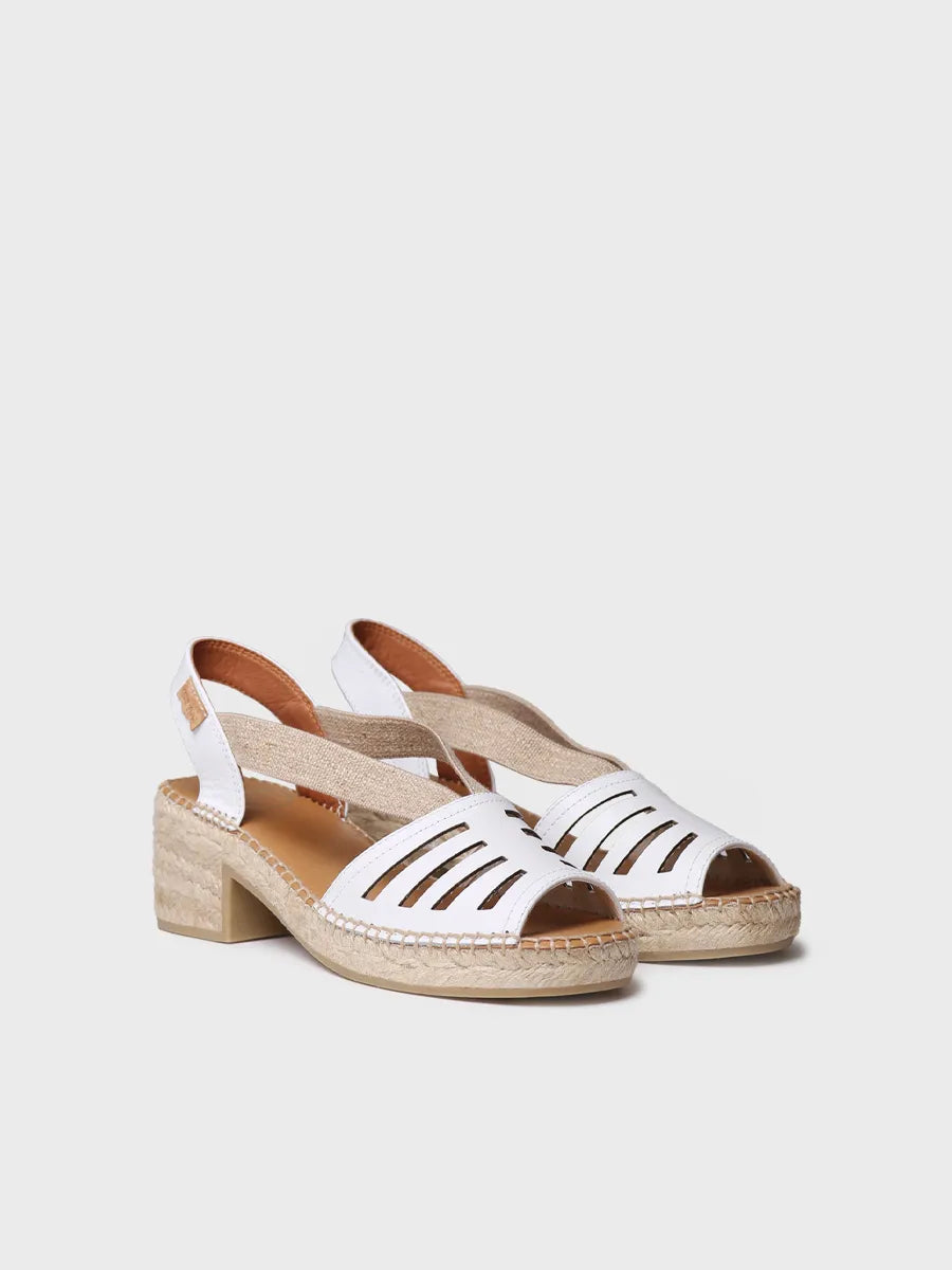 Toni Pons Dima espadrilles cuir femme talon 5,5 cm