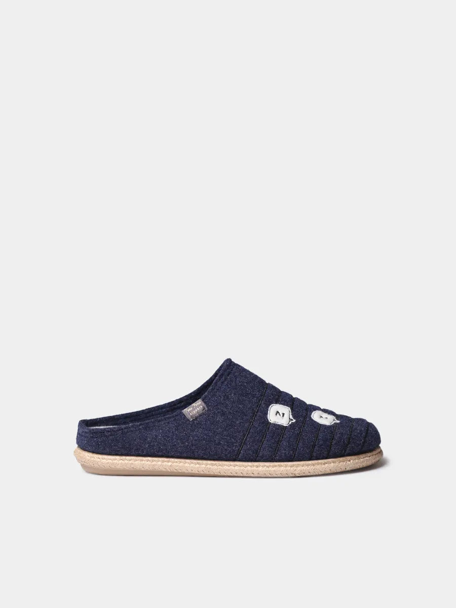 Toni Pons Charlie mules feutre Snoopy homme
