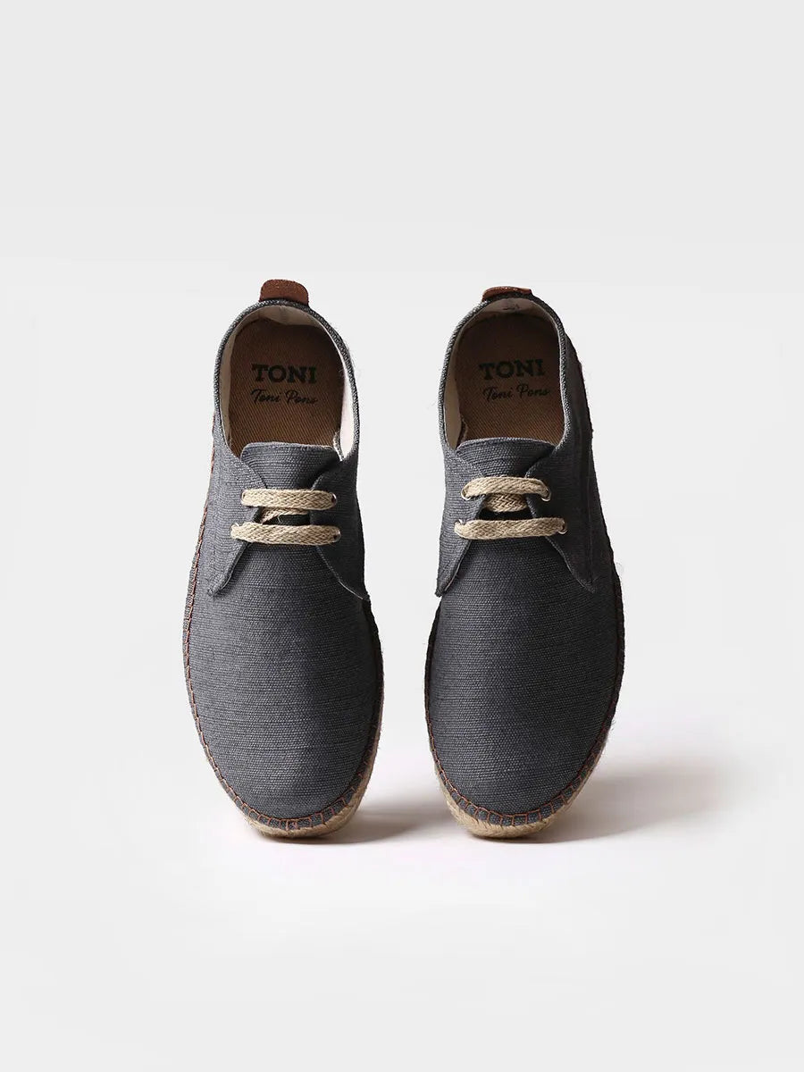 Toni Pons Dixon espadrilles homme lacets coton