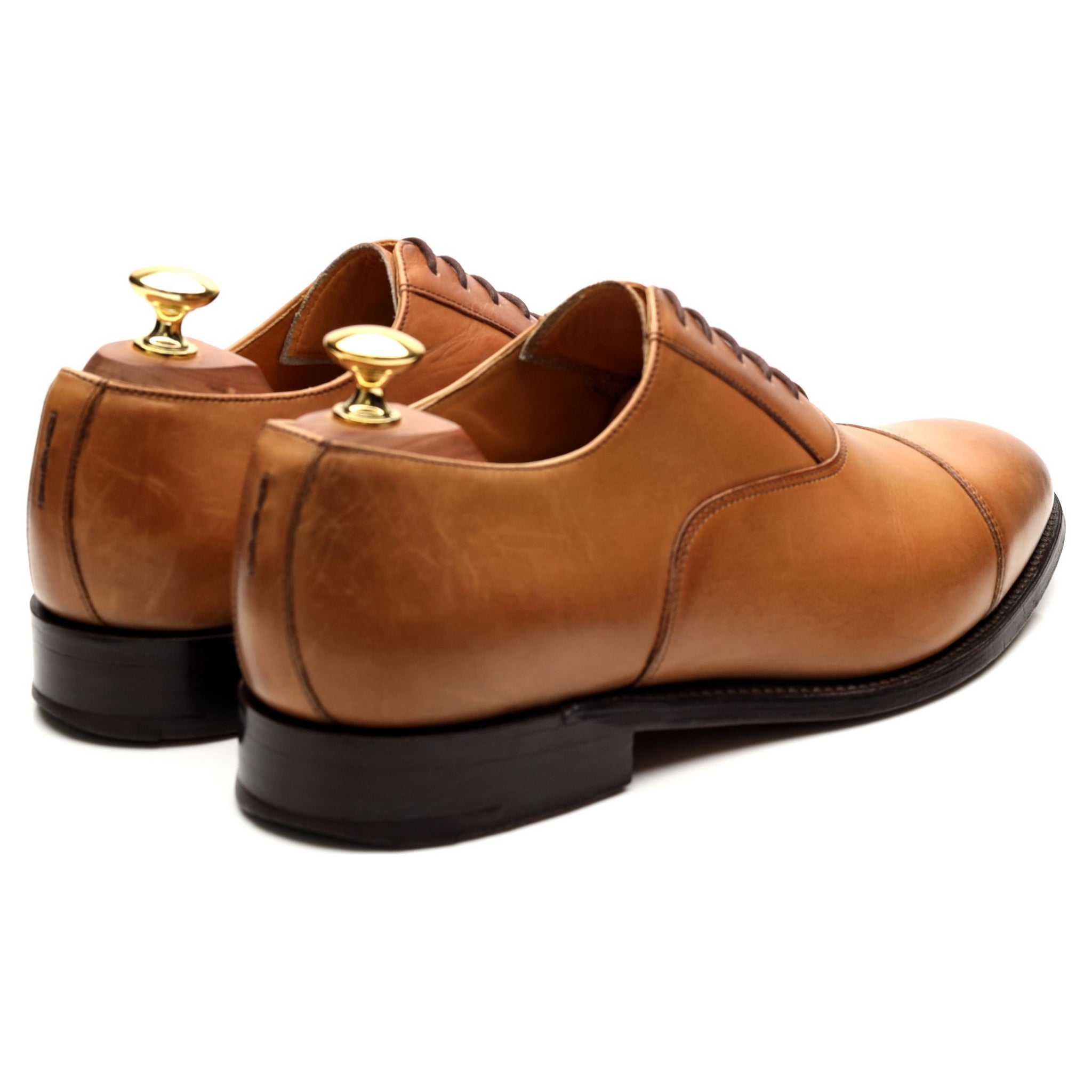 Barker oxford cuir marron tan pointure 8