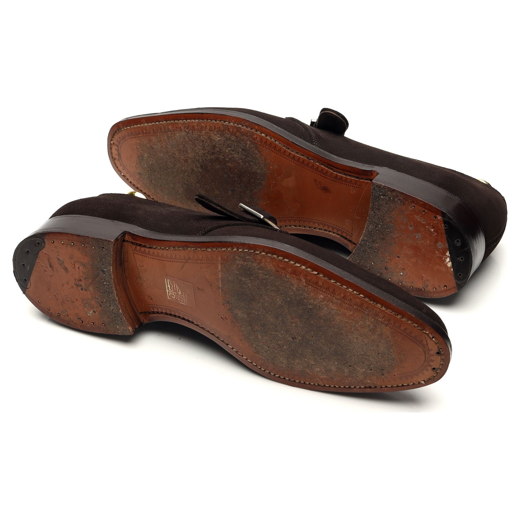 Church's Goddard Monk daim marron foncé pointure UK 7