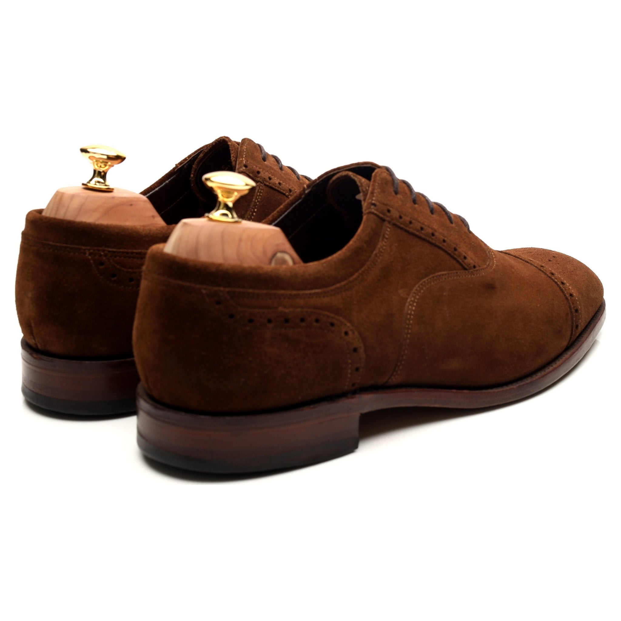 Loake Higham richelieu brogue daim marron 11 UK