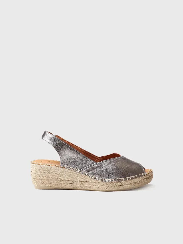 Toni Pons Bernia-P Espadrilles Femme Cuir Compensées
