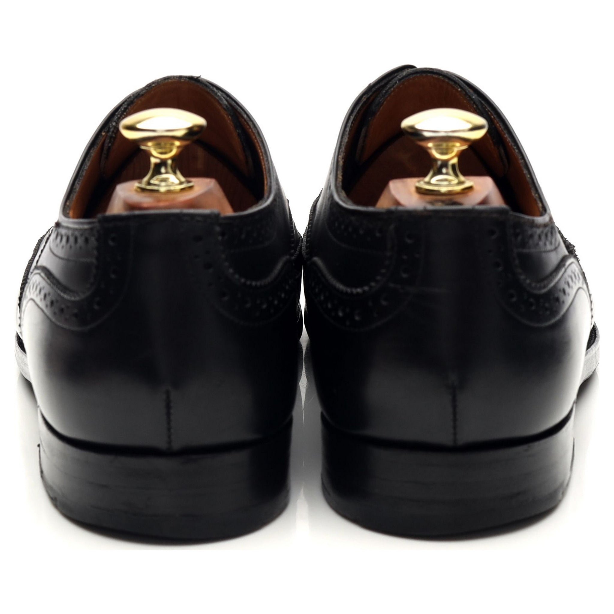 Tricker’s oxford brogue cuir noir UK 7