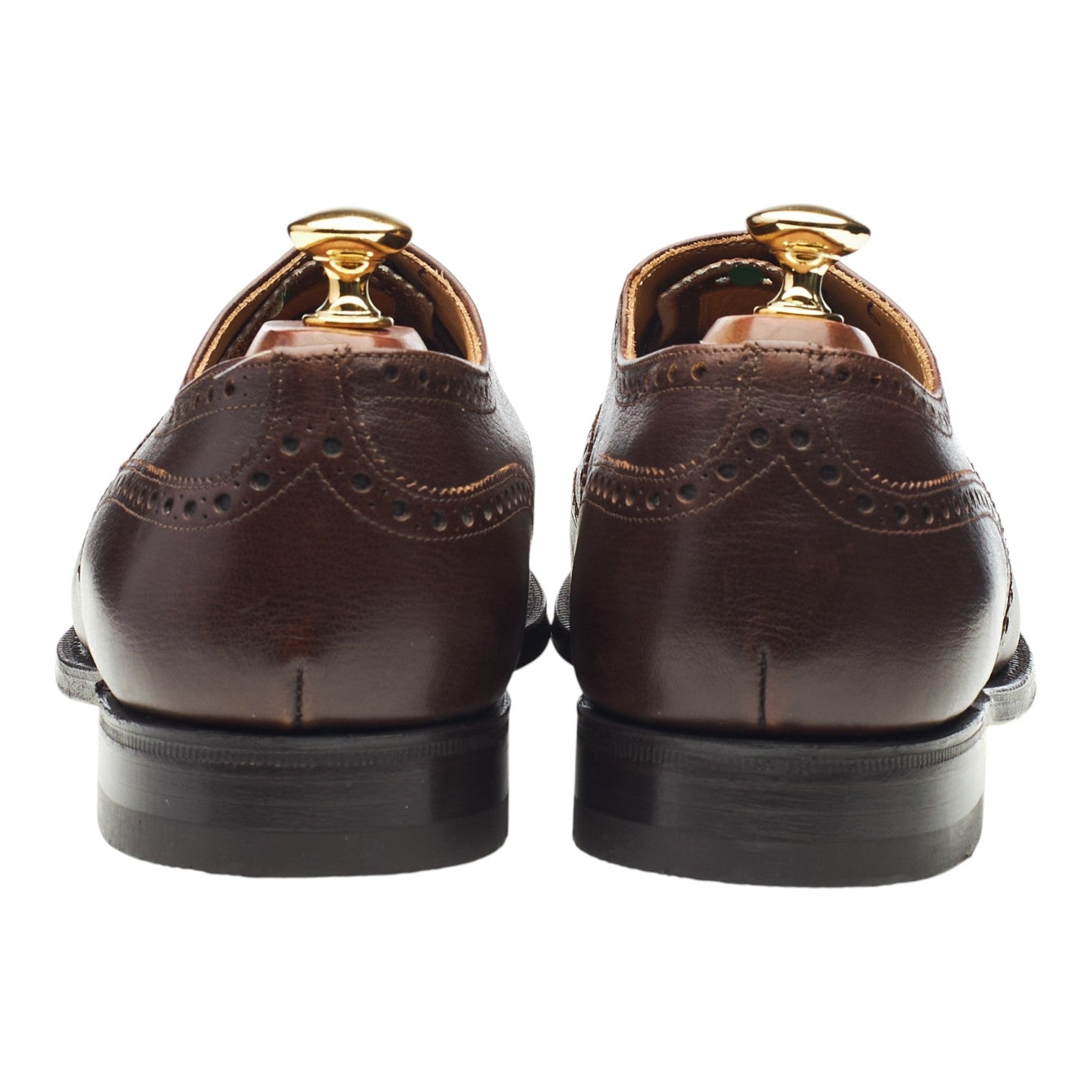 Church's Nene oxford brogues cuir marron 9.5 bout fleuri