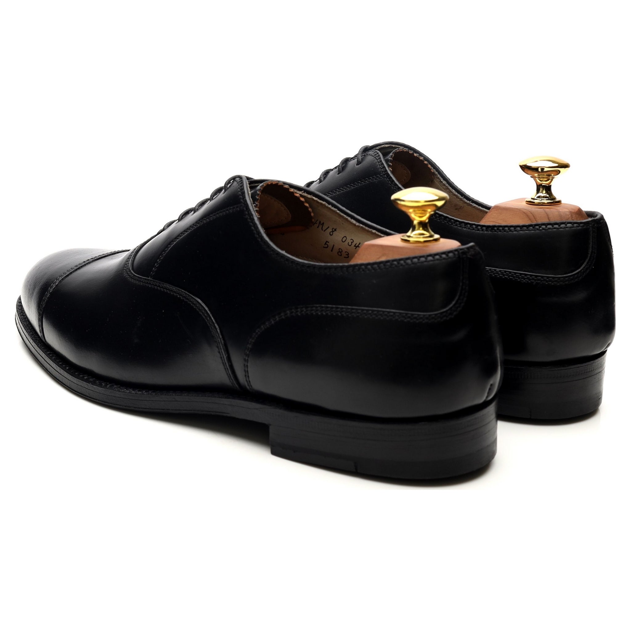 Alden 5183 richelieu cordovan noir UK 8 homme