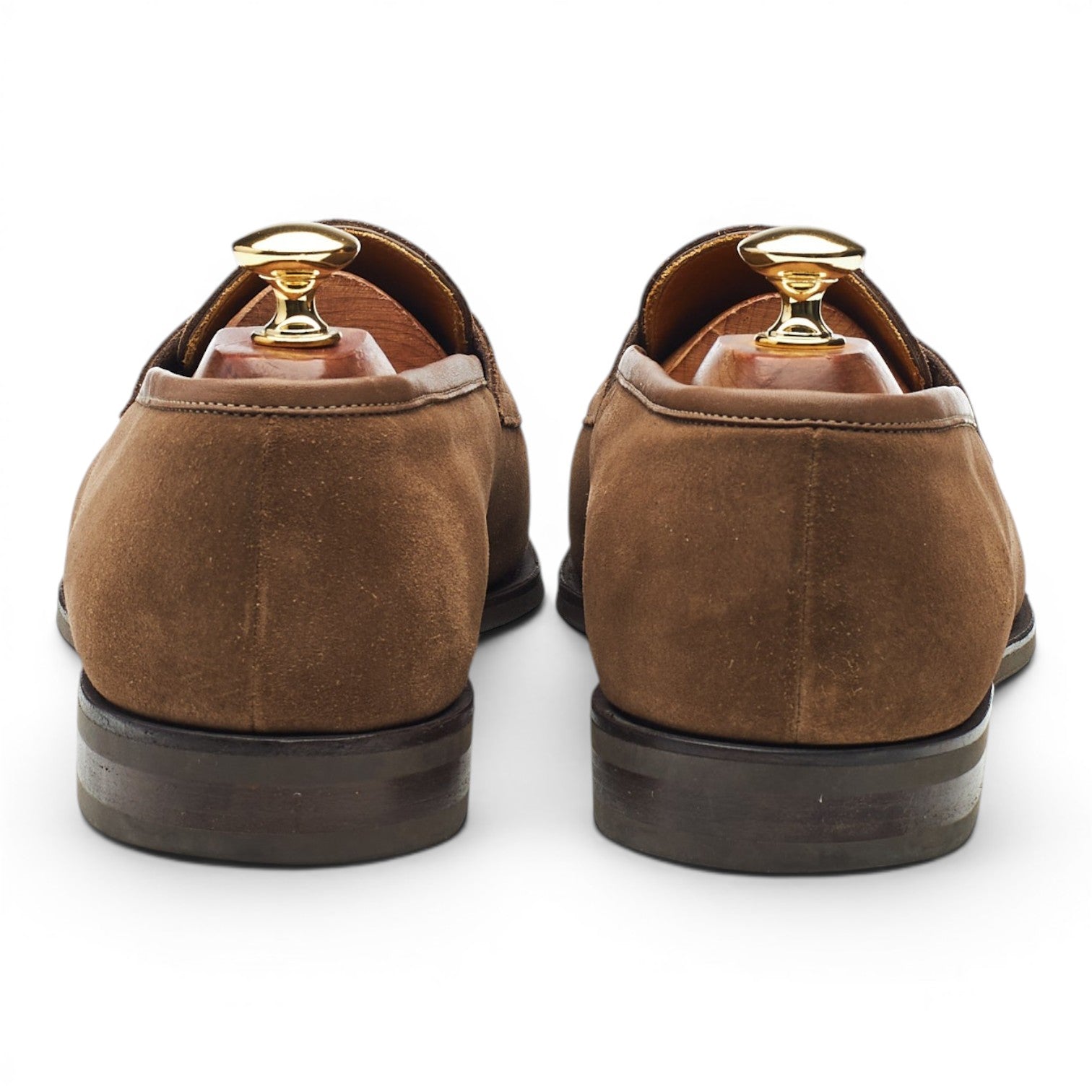 Edward Green Piccadilly Mocassins daim marron 9,5