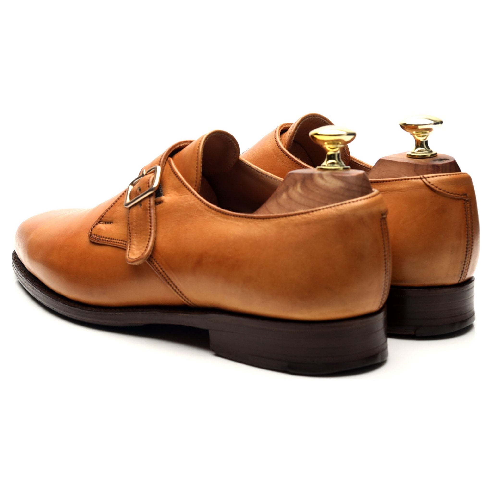 Tricker’s Mayfair chaussure moine cuir marron UK 6
