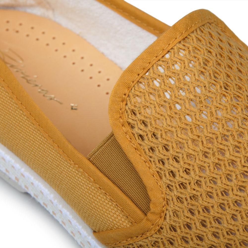 Rivieras Classic 2018 espadrilles curry toile maille